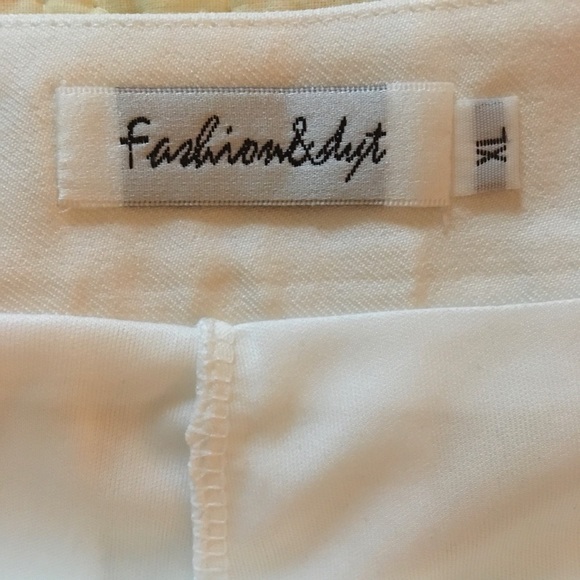 High Waisted White Tennis Skirt - Picture 4 of 6